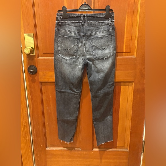 Hudson Holly Skinny High Rise Jeans With Raw Hem - Picture 9 of 16